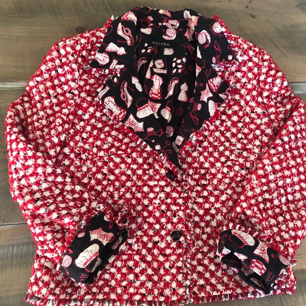 Escada Skirt Suit Jacket